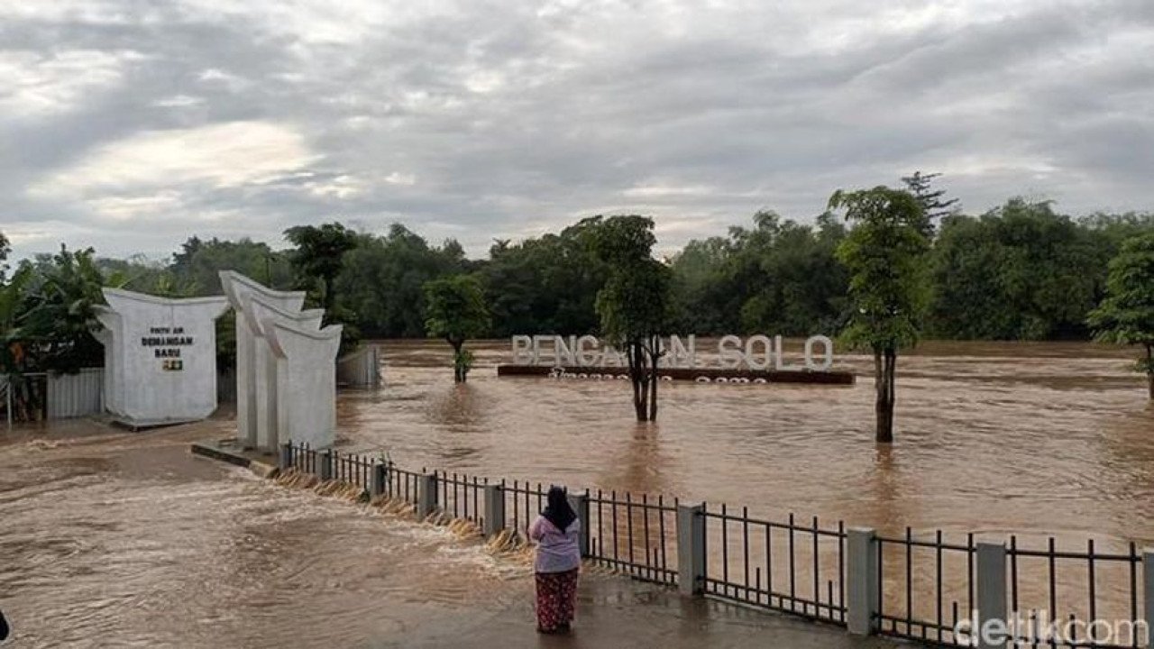 Banjir di Kota Surakarta tanggal 16 Februari 2023