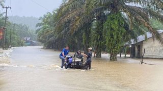 Banjir di Kab. Aceh Singkil tanggal 13 Oktober 2024