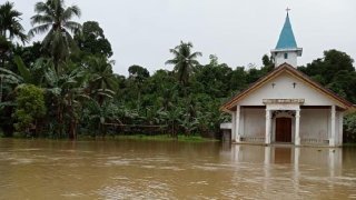 Banjir di Kab. Kepulauan Mentawai tanggal 13 Oktober 2024