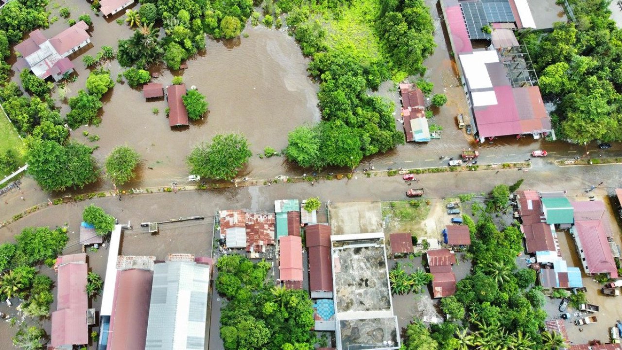 Banjir di Kab. Murung Raya tanggal 17 Oktober 2024