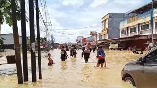Banjir di Kab. Sanggau tanggal 17 Oktober 2024