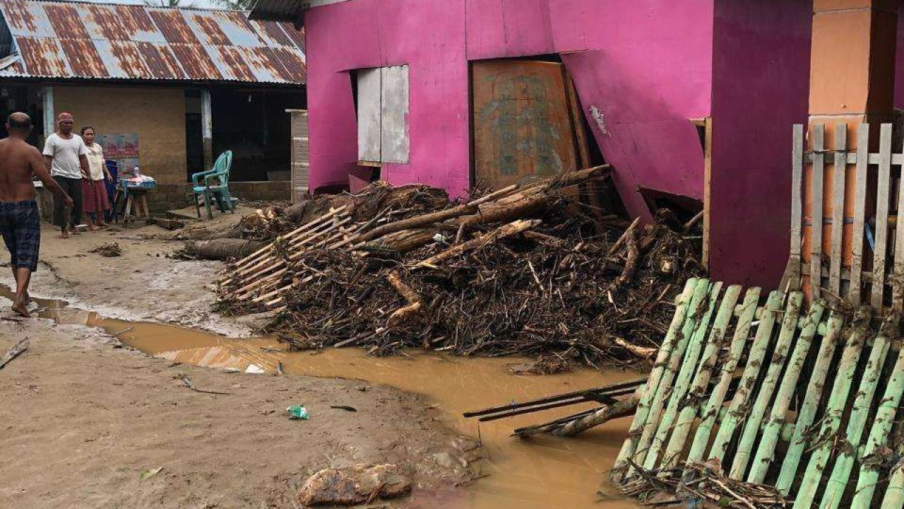 Banjir di Kab. Bone Bolango tanggal 21 Oktober 2024