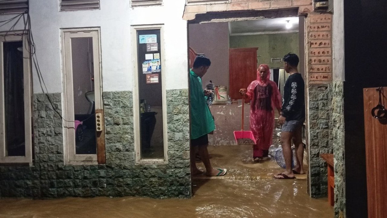 Banjir di Kota Sukabumi tanggal 05 November 2024