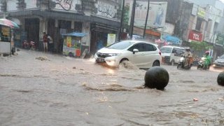 Banjir di Kota Sukabumi tanggal 05 November 2024