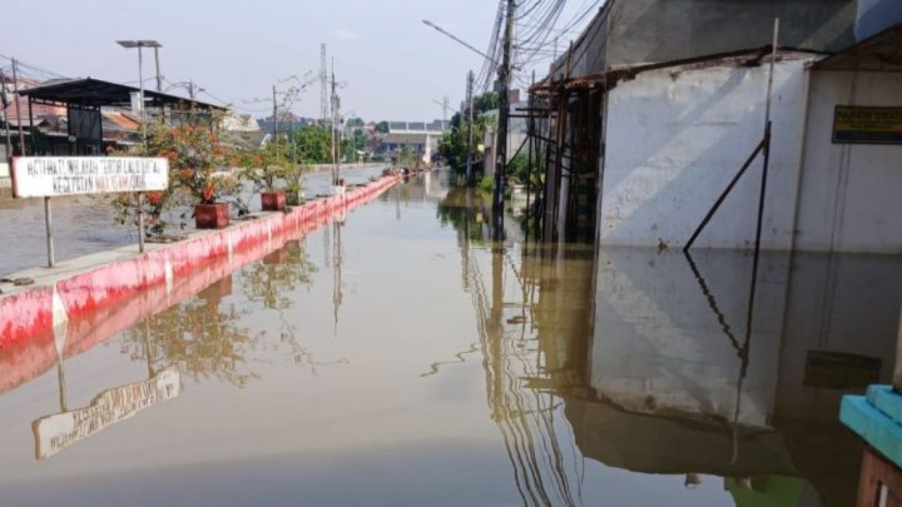 Banjir di Kota Tangerang Selatan tanggal 12 November 2024