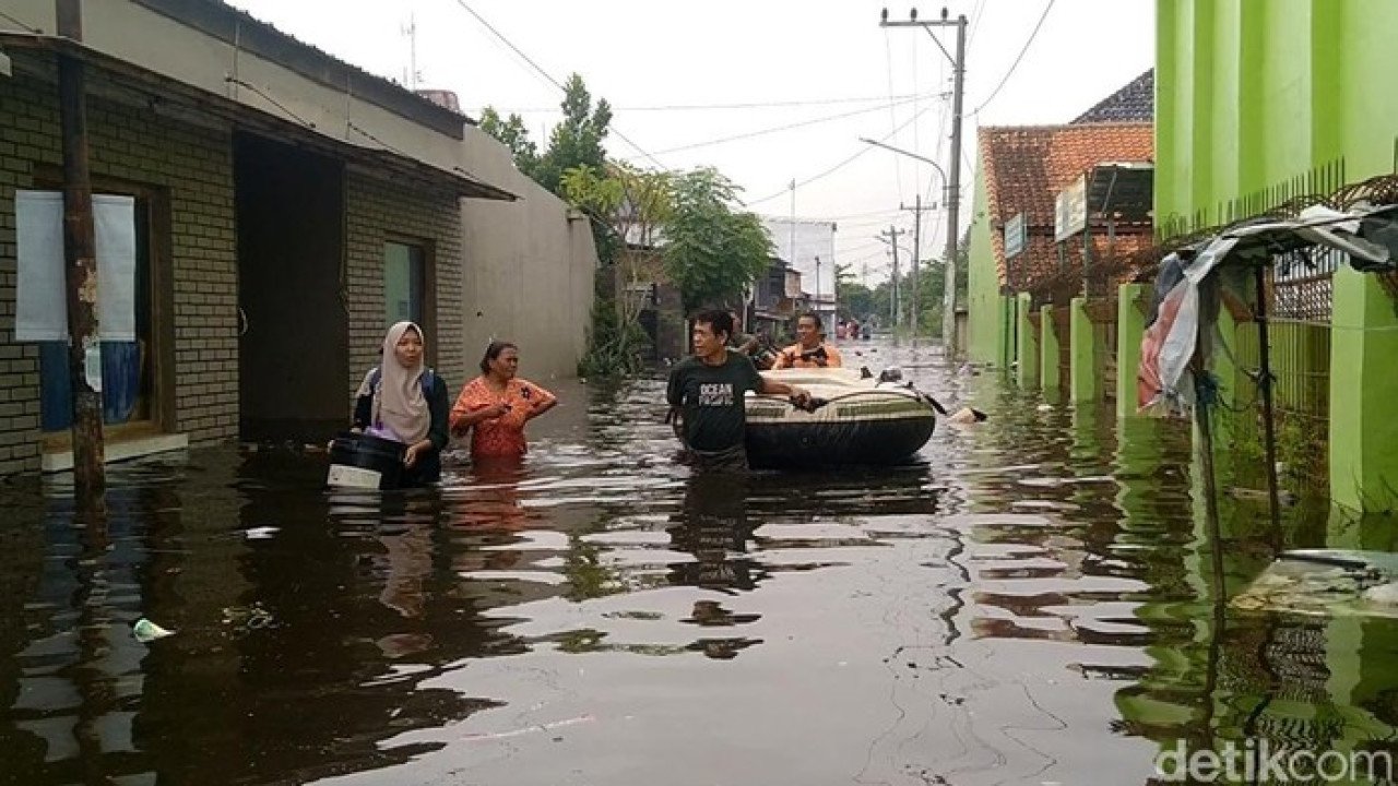 Banjir di Kota Pekalongan tanggal 23 November 2024