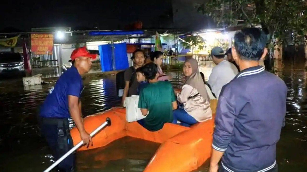 Banjir di Kota Tangerang tanggal 23 November 2024