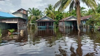 Banjir di Kab. Aceh Singkil tanggal 24 November 2024