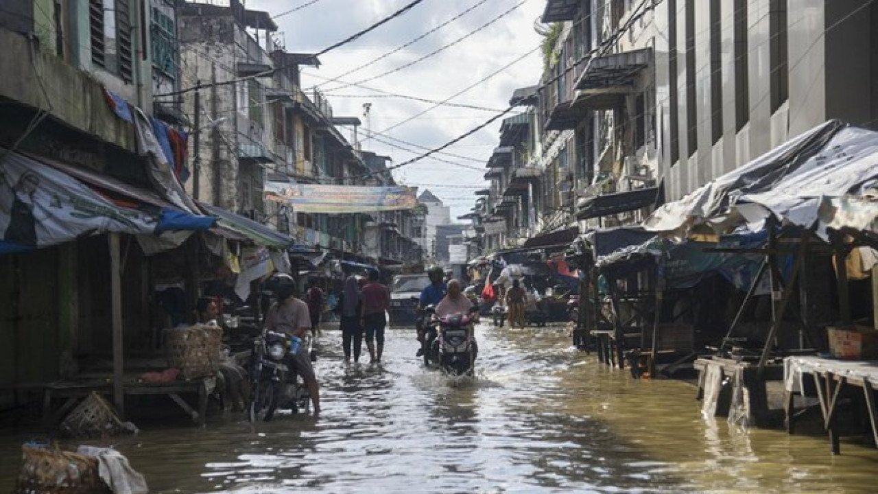 Banjir di Kota Medan tanggal 27 November 2024