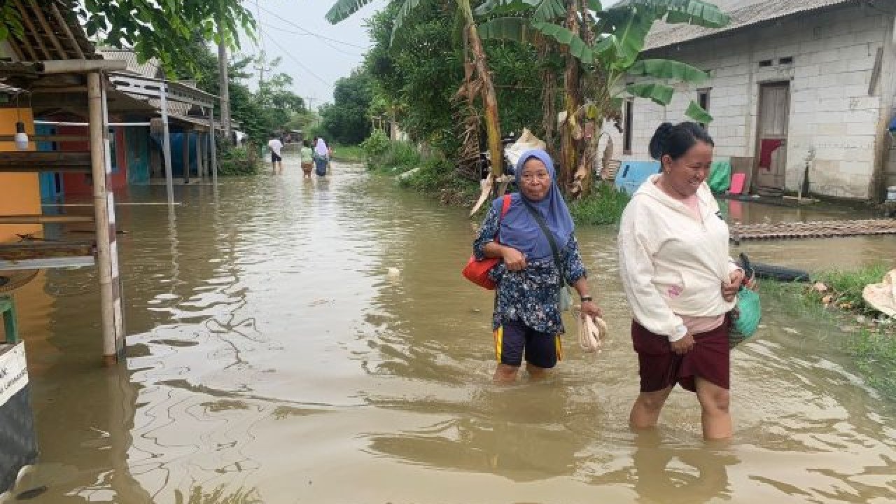 Banjir di Kab. Karawang tanggal 28 November 2024