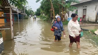 Banjir di Kab. Karawang tanggal 28 November 2024