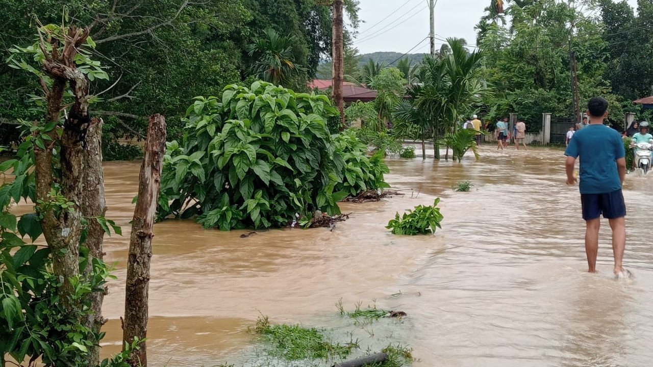 Banjir di Kab. Pesisir Selatan tanggal 02 Desember 2024