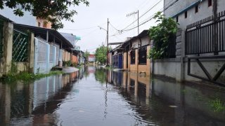 Banjir di Kota Makassar tanggal 10 Desember 2024