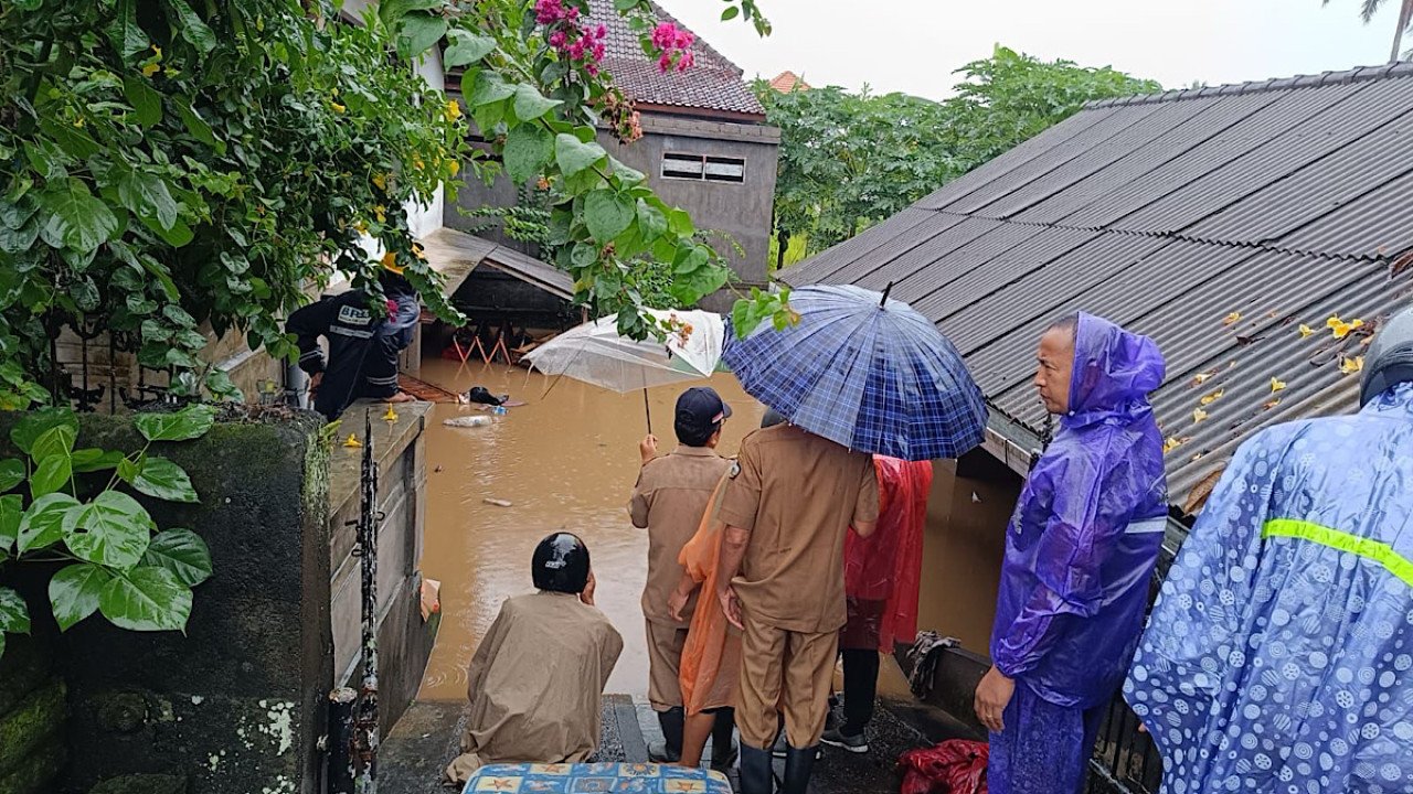 Banjir di Kab. Bangli tanggal 11 Desember 2024