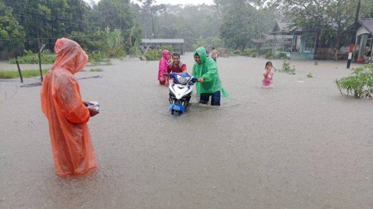 Banjir di Kab. Sambas tanggal 13 Desember 2024