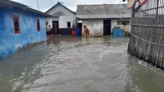 Banjir di Kab. Karawang tanggal 15 Desember 2024
