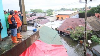 Banjir di Kota Makassar tanggal 19 Desember 2024