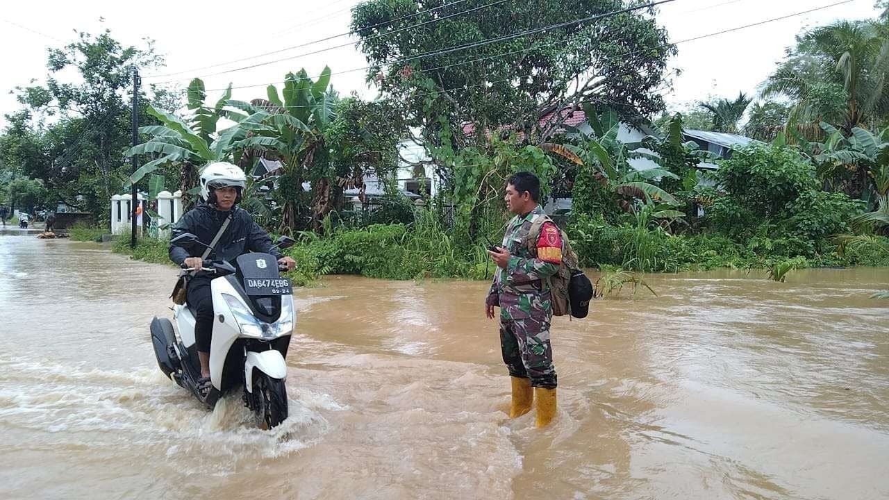 Banjir di Kab. Hulu Sungai Tengah tanggal 25 Desember 2024