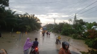 Banjir di Kab. Serdang Bedagai tanggal 07 Januari 2025