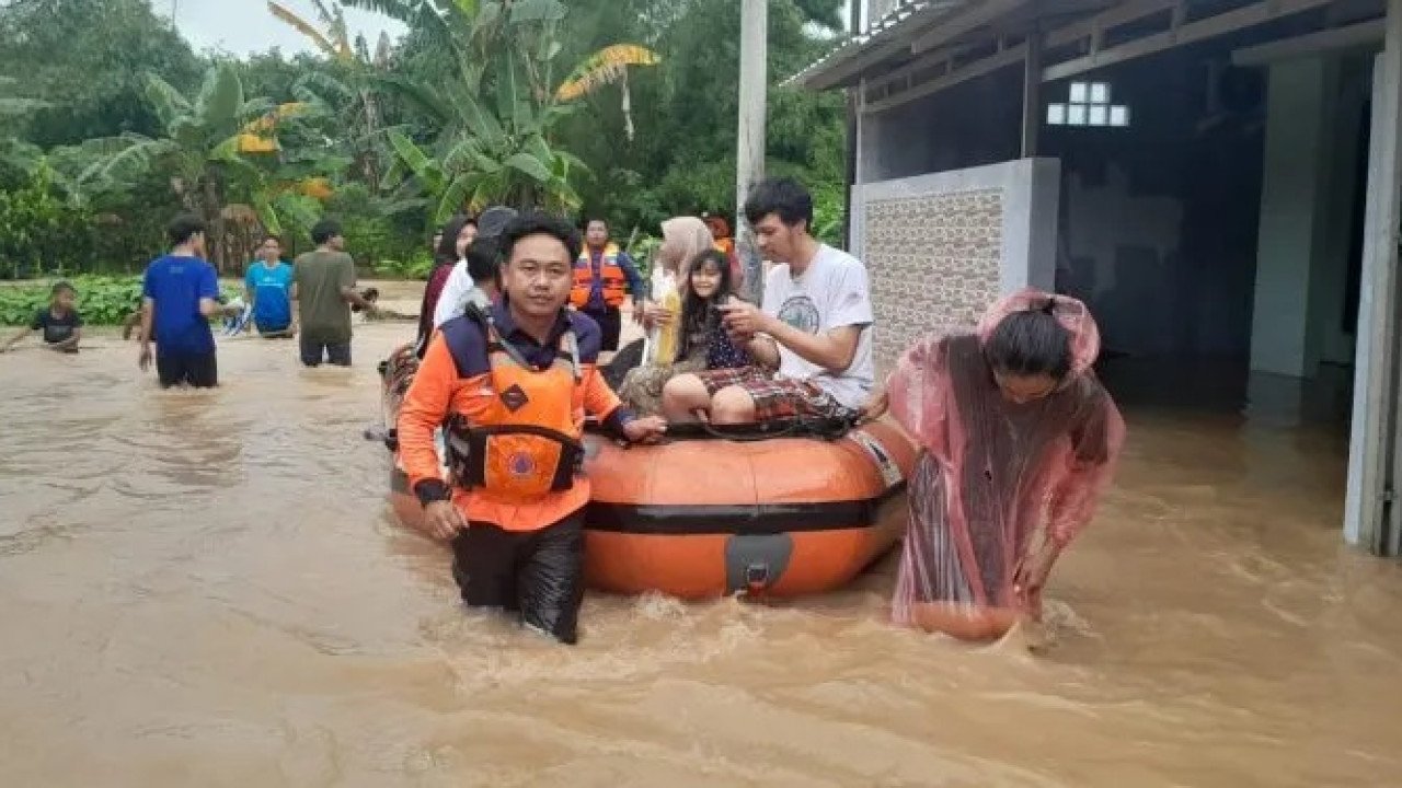Banjir di Kab. Serang tanggal 09 Januari 2025