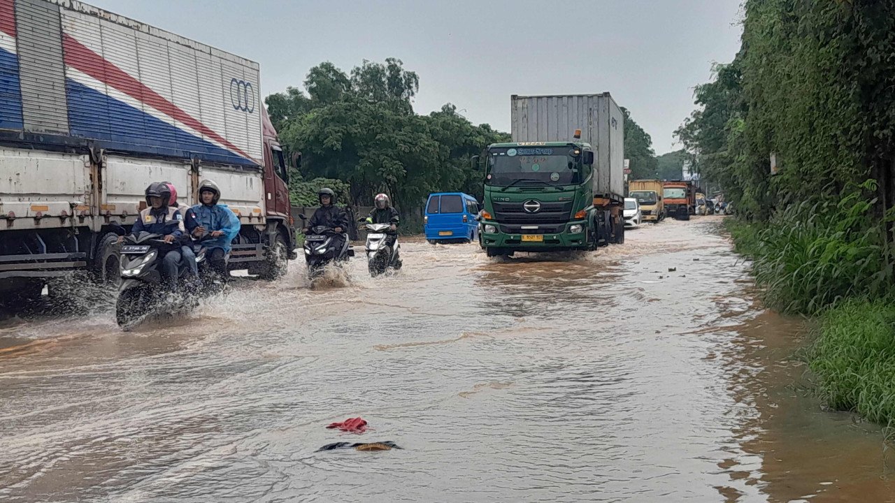 Banjir di Kab. Serang tanggal 09 Januari 2025