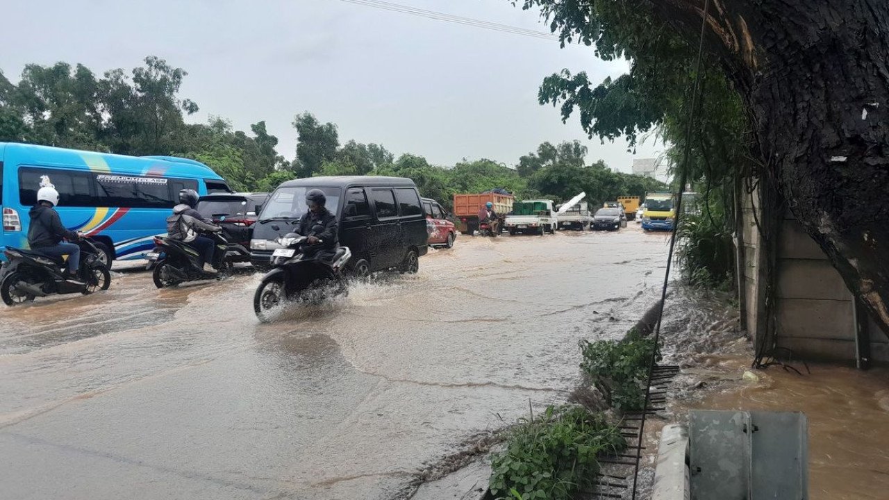 Banjir di Kota Cilegon tanggal 09 Januari 2025
