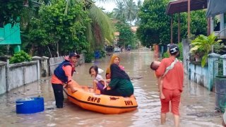 Banjir di Kab. Muara Enim tanggal 10 Januari 2025