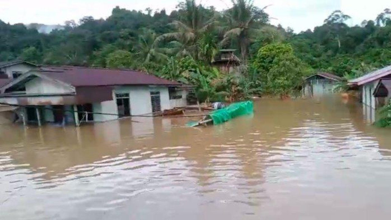 Banjir di Kab. Malinau tanggal 14 Januari 2025
