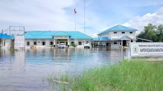 Banjir di Kab. Barito Kuala tanggal 15 Januari 2025