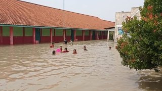 Banjir di Kab. Cirebon tanggal 16 Januari 2025