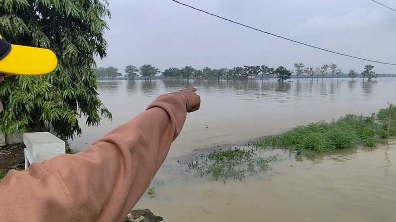 Banjir di Kab. Cirebon tanggal 16 Januari 2025
