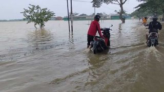 Banjir di Kab. Cirebon tanggal 16 Januari 2025