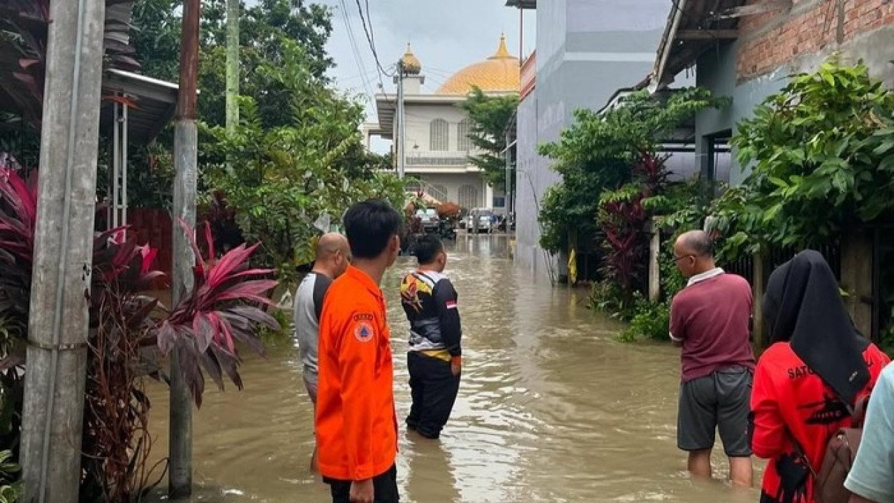 Banjir di Kota Prabumulih tanggal 17 Januari 2025