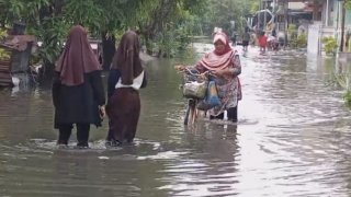 Banjir di Kota Tegal tanggal 17 Januari 2025