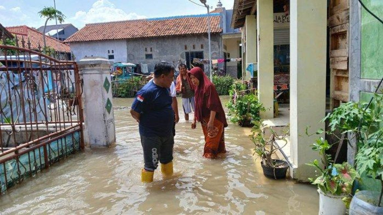Banjir di Kota Tegal tanggal 17 Januari 2025