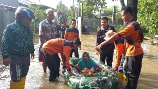 Banjir di Kota Tegal tanggal 17 Januari 2025