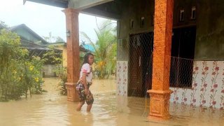 Banjir di Kab. Gunung Mas tanggal 19 Januari 2025