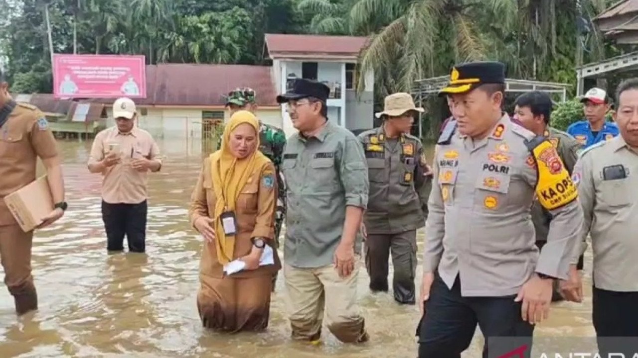 Banjir di Kab. Tanjung Jabung Barat tanggal 19 Januari 2025