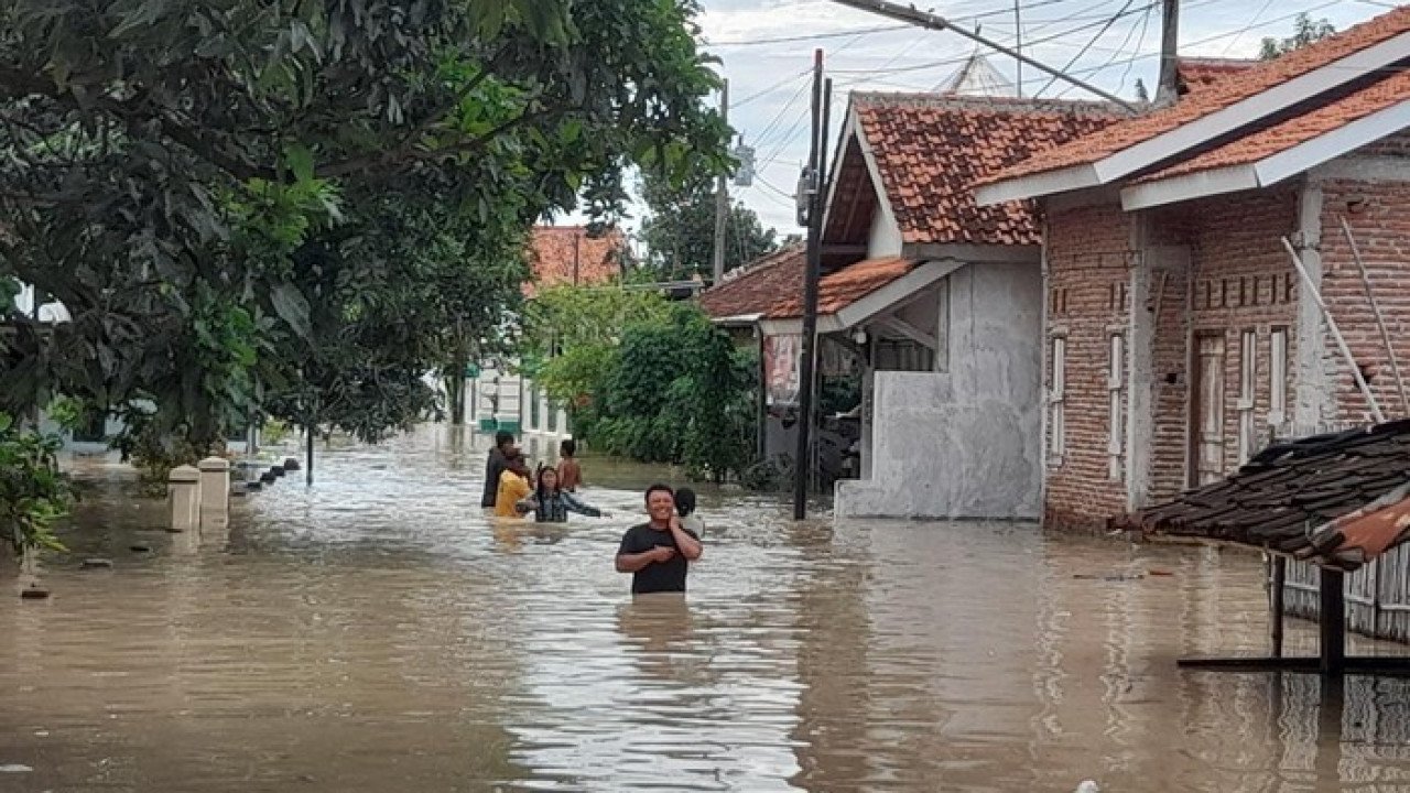 Banjir di Kab. Brebes tanggal 20 Januari 2025
