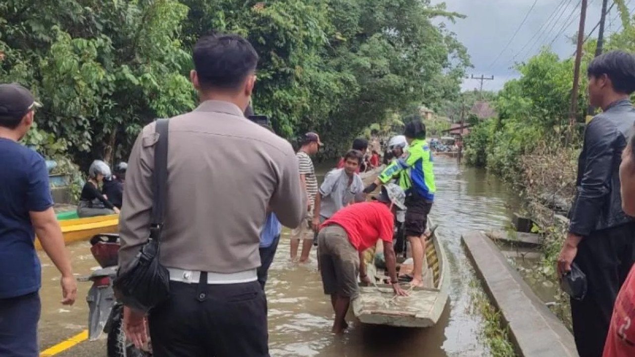 Banjir di Kab. Bengkayang tanggal 21 Januari 2025