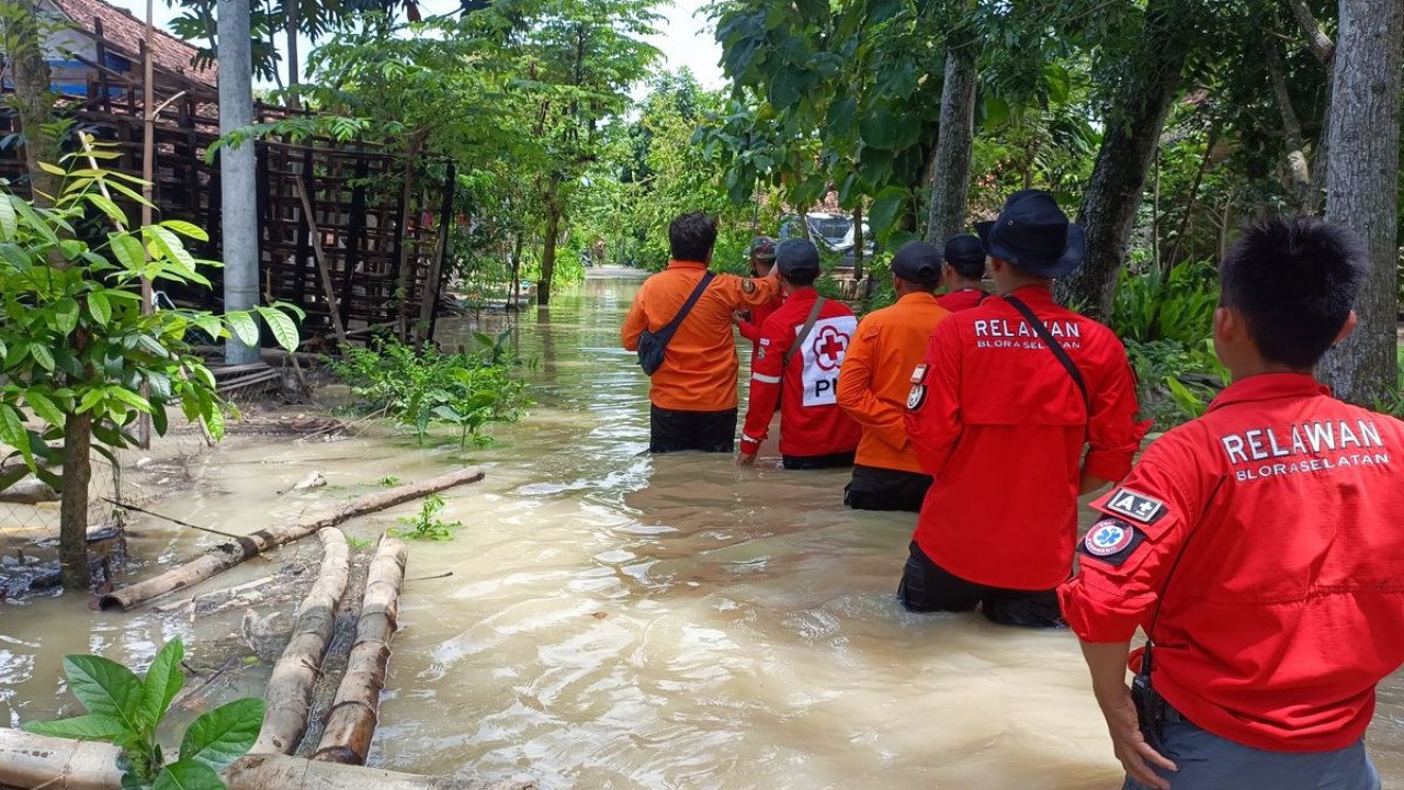 Banjir di Kab. Blora tanggal 21 Januari 2025
