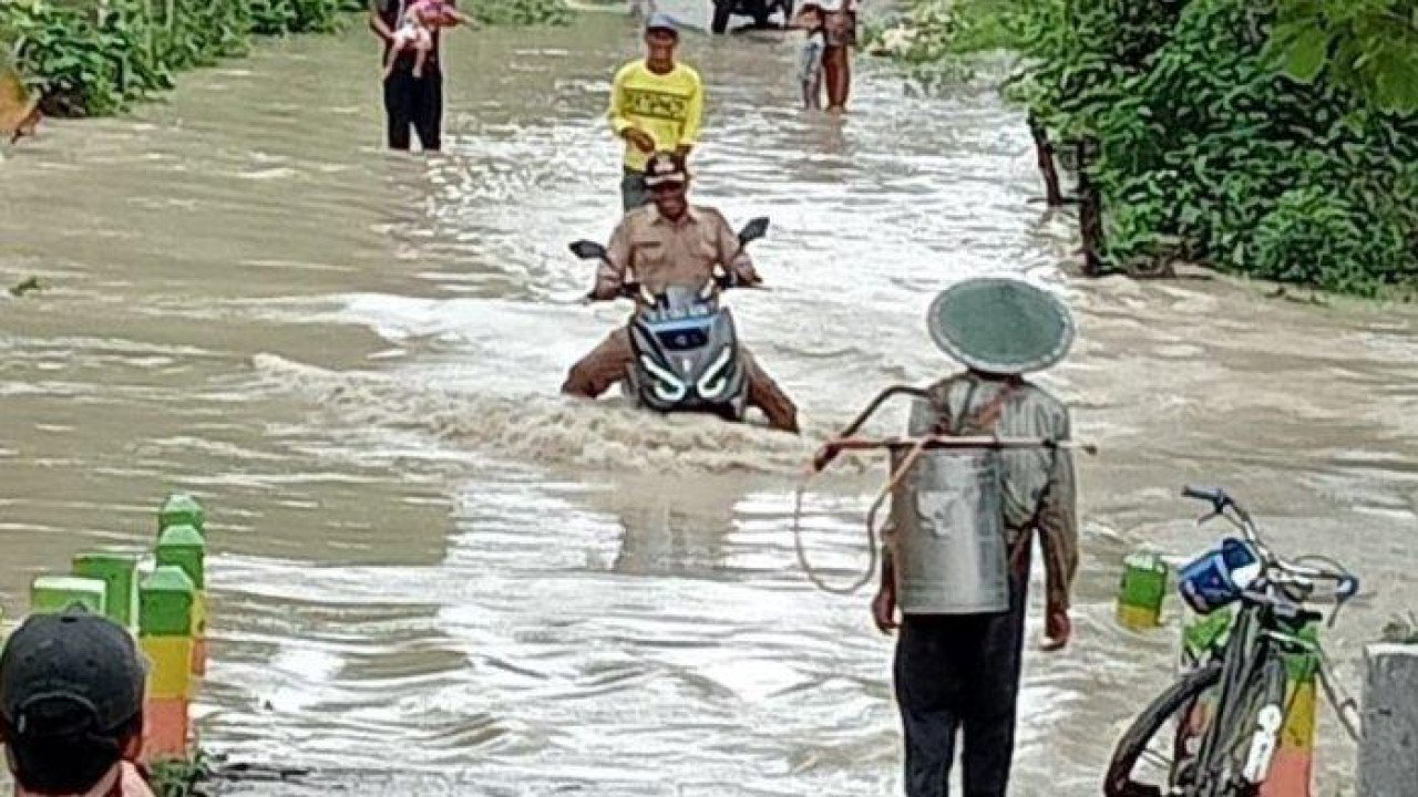 Banjir di Kab. Blora tanggal 21 Januari 2025