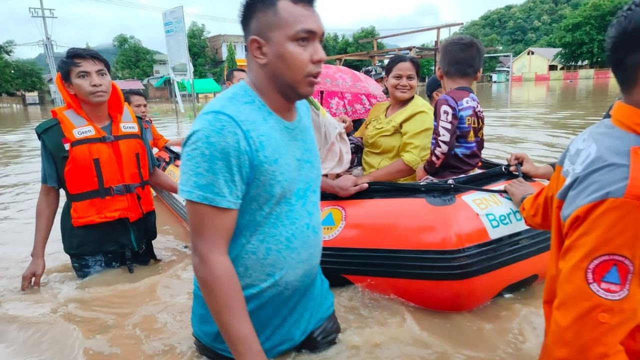 Banjir di Kab. Bima tanggal 22 Januari 2025