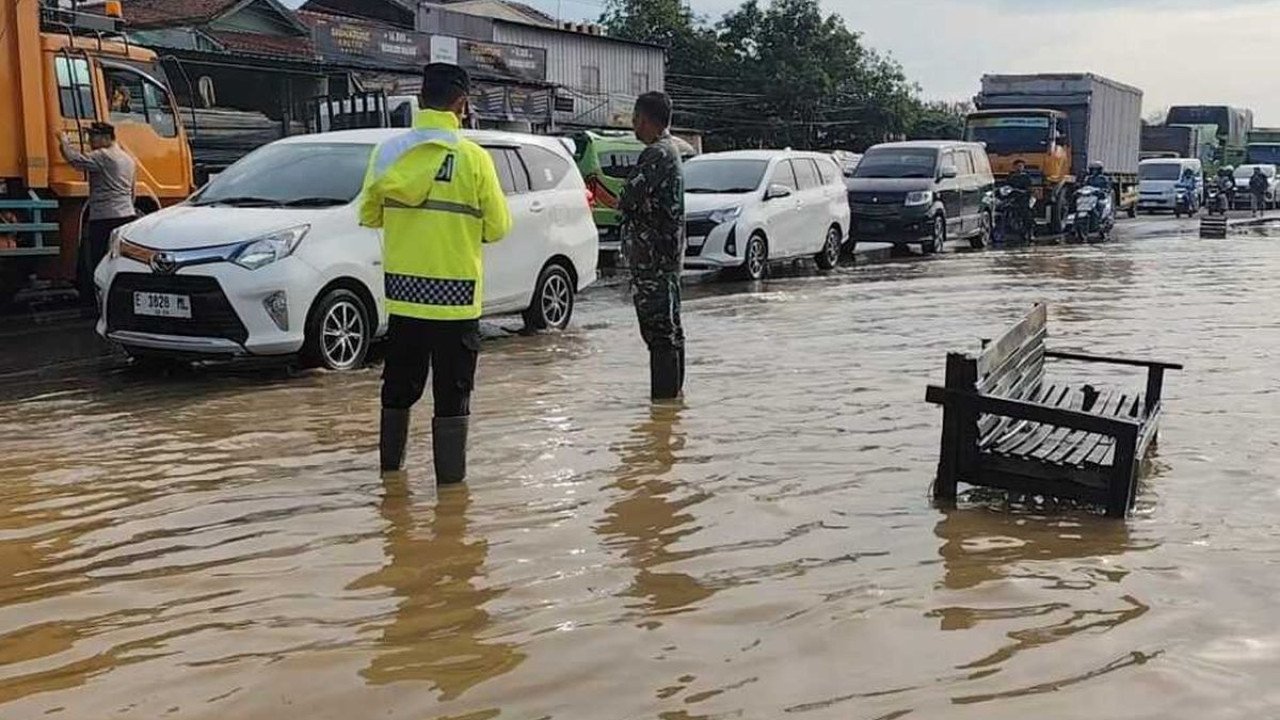 Banjir di Kab. Cirebon tanggal 23 Januari 2025