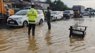 Banjir di Kab. Cirebon tanggal 23 Januari 2025