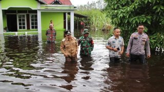 Banjir di Kab. Mempawah tanggal 23 Januari 2025
