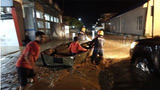 Banjir di Kab. Mamuju tanggal 26 Januari 2025