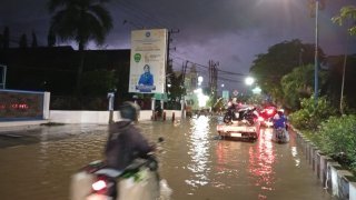 Banjir di Kota Samarinda tanggal 27 Januari 2025