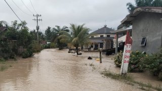 Banjir di Kab. Serdang Bedagai tanggal 28 Januari 2025