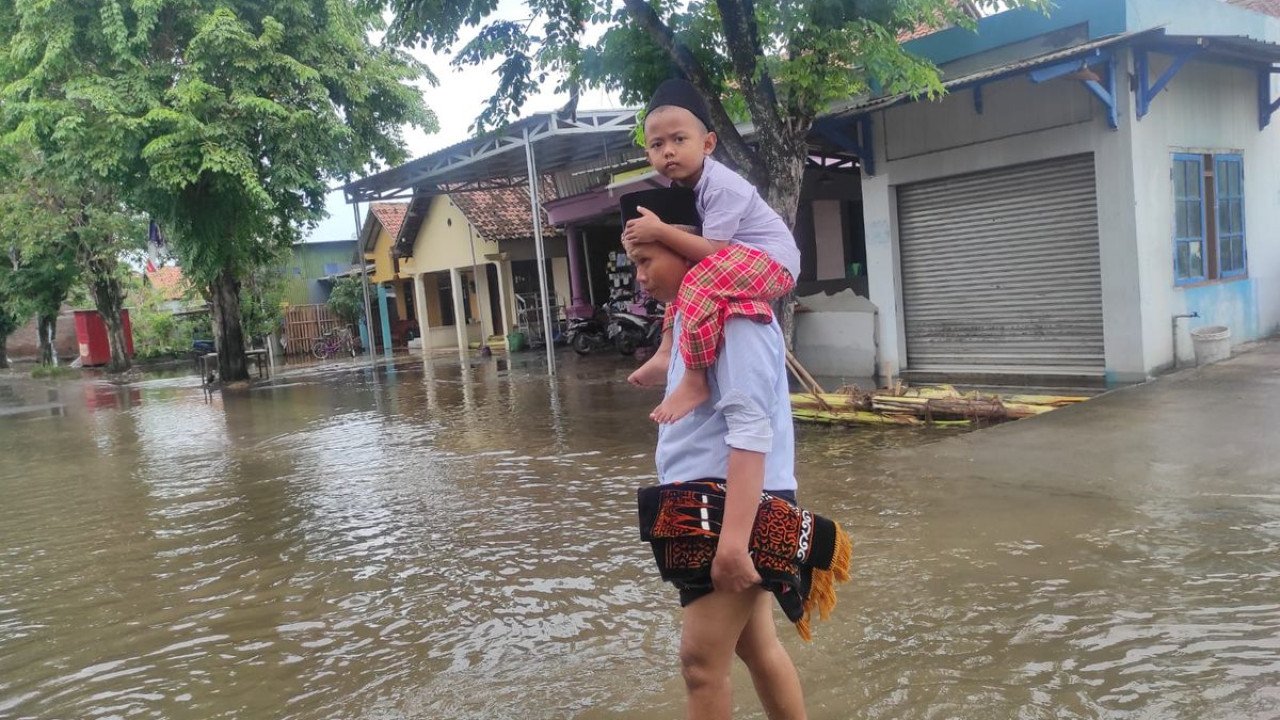 Banjir di Kab. Demak tanggal 31 Januari 2025